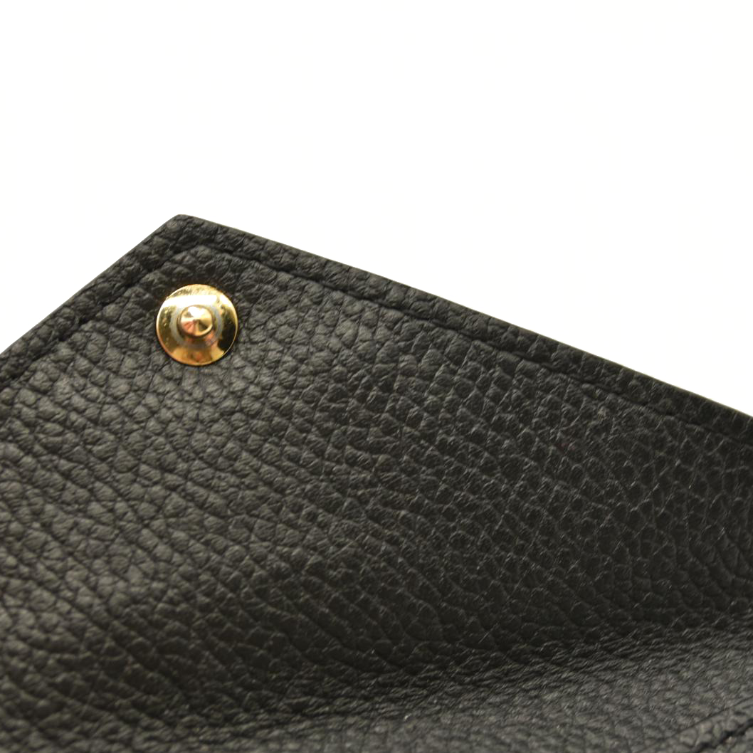 LOUIS VUITTON  Empreinte Recto Verso Card Holder Black RFID