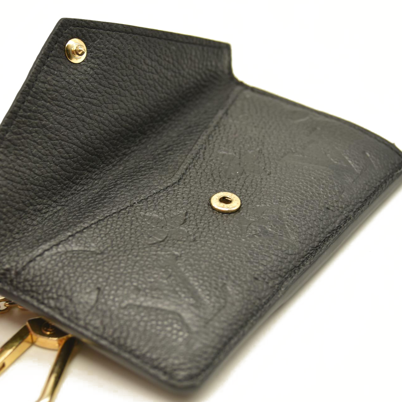 LOUIS VUITTON  Empreinte Recto Verso Card Holder Black RFID