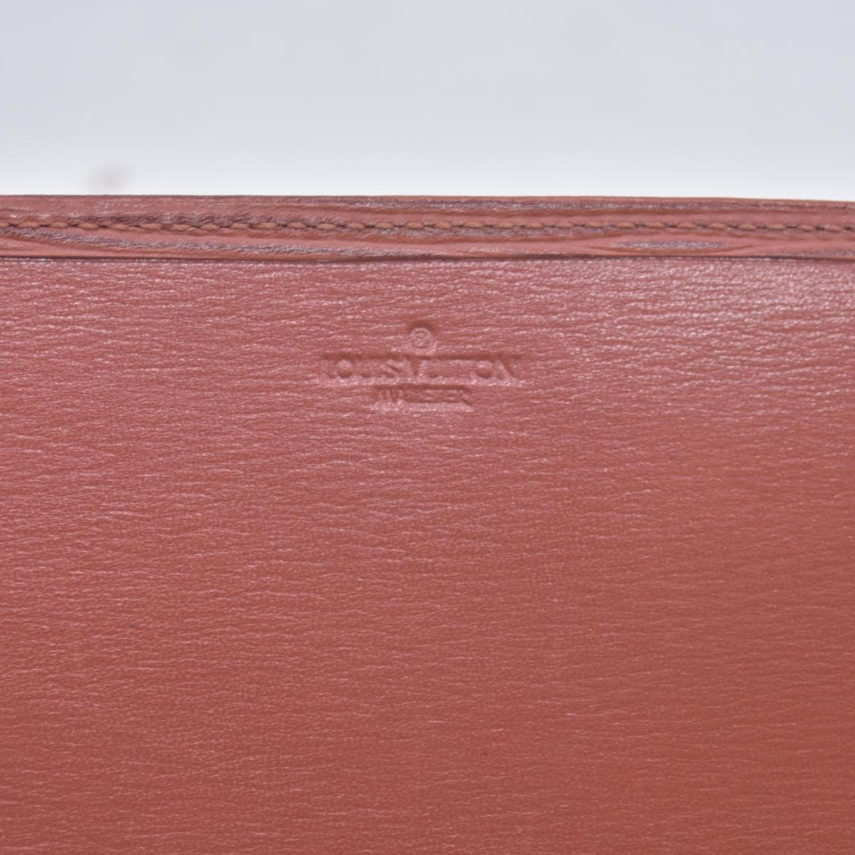 $780 LOUIS VUITTON Epi Porte Tresor International Wallet Brown CONSIGNMENT 10021036