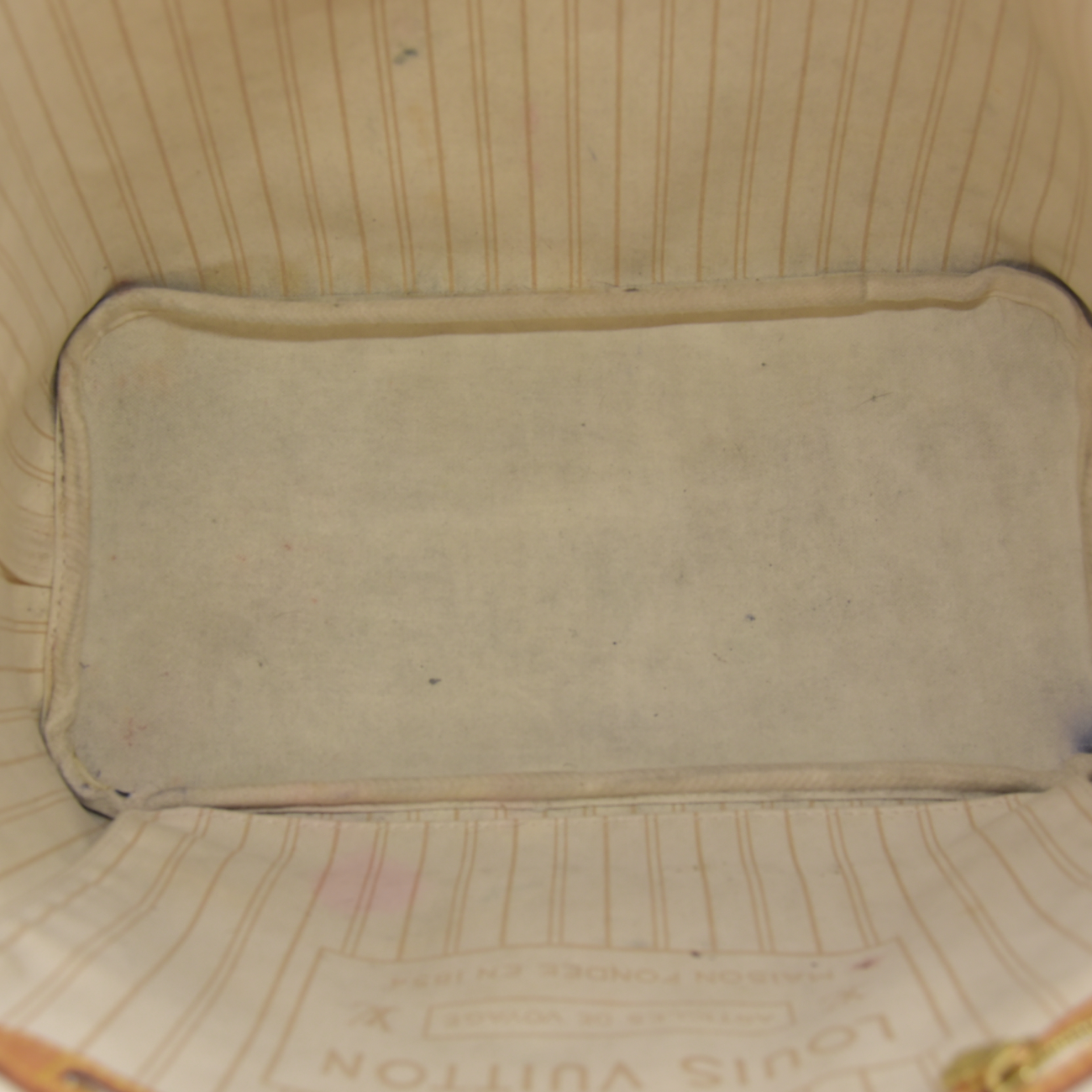 $2240 Louis Vuitton Damier Azur Neverfull MM RFID