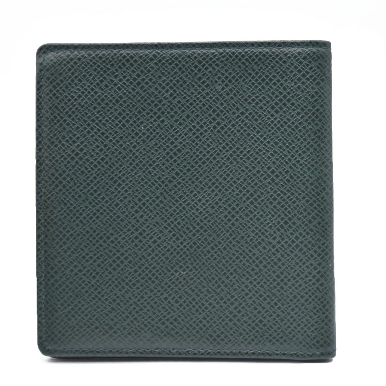 Louis Vuitton Taiga Porte Billets Carte Bleue Bifold Wallet Epicea MI0925