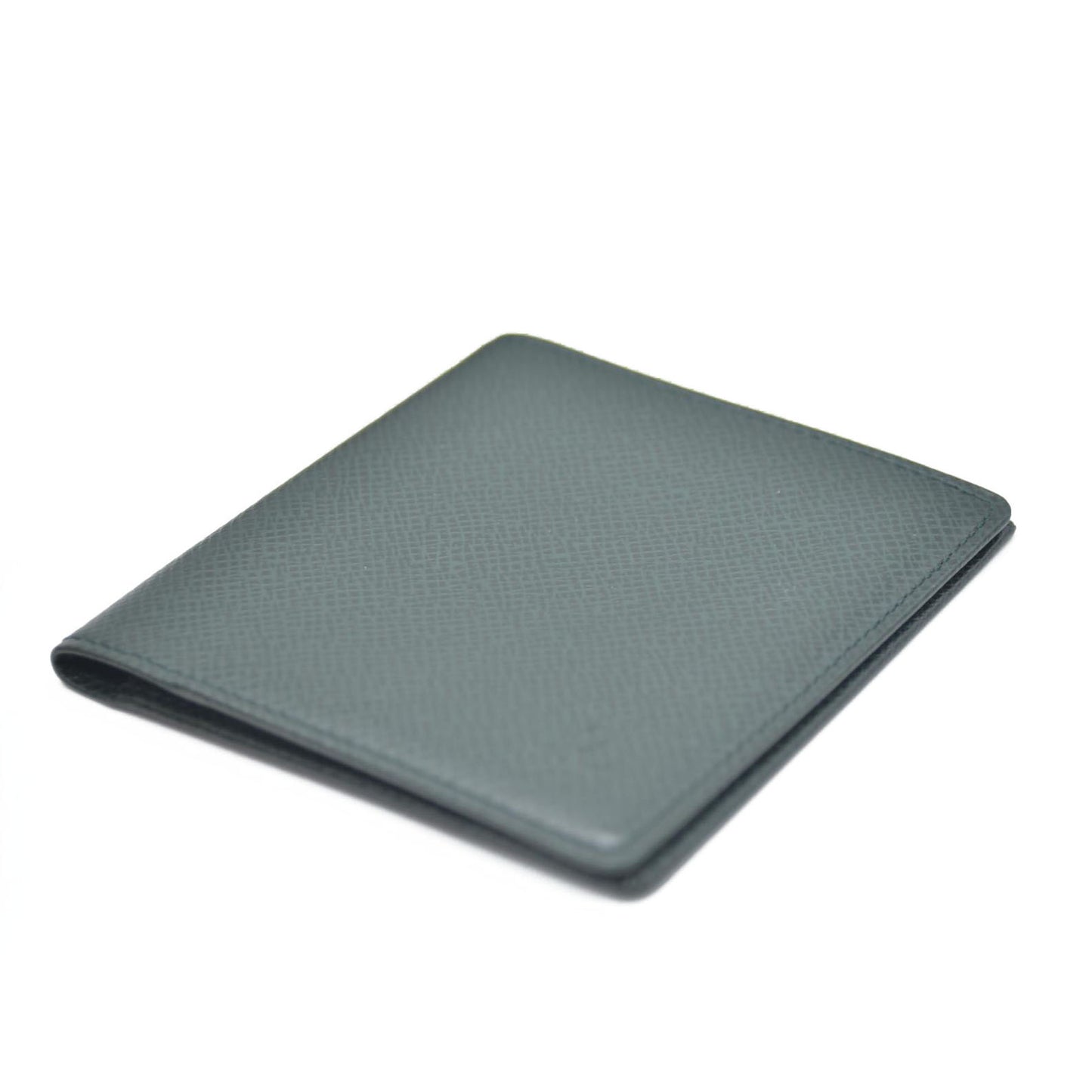 Louis Vuitton Taiga Porte Billets Carte Bleue Bifold Wallet Epicea MI0925