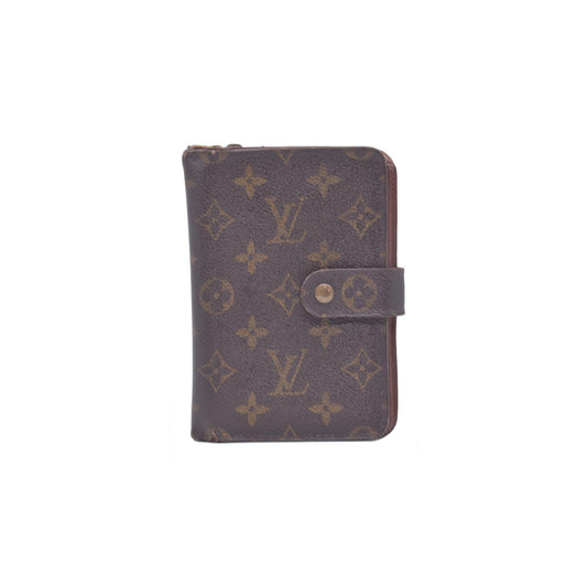 $750 1999 Louis Vuitton Porte Papier Monogram Wallet SP0999 CONSIGNMENT 10021038