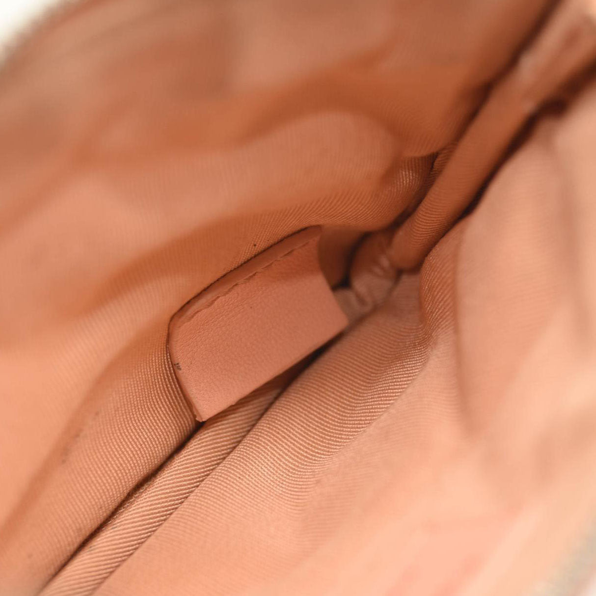 CHANEL Lambskin Quilted Small Cosmetic Pouch Pink