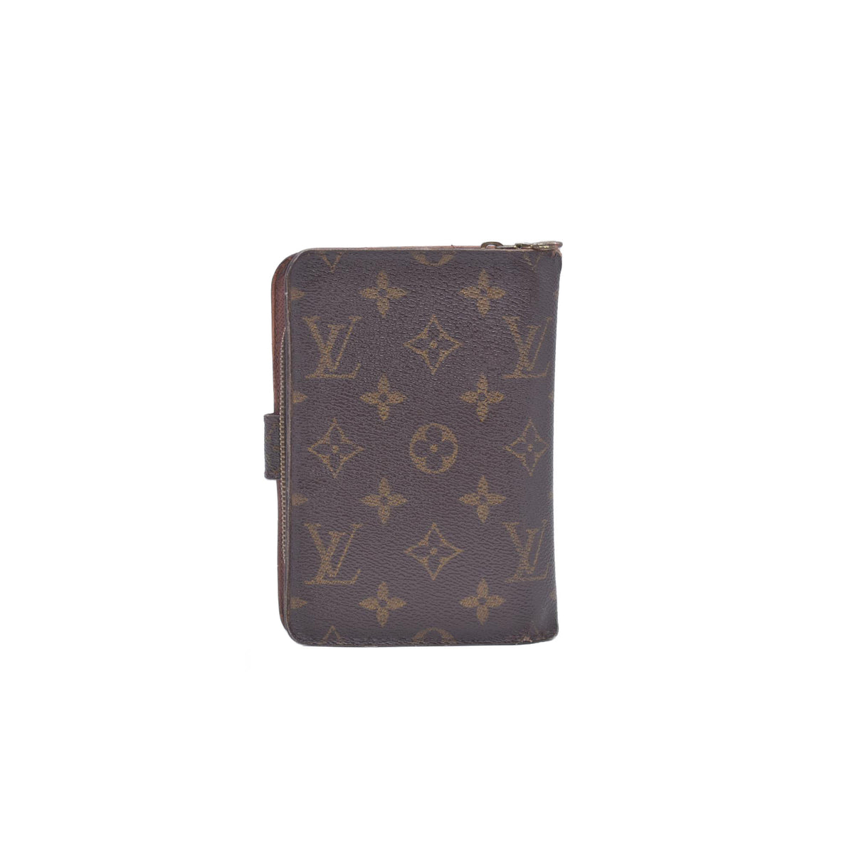 $750 1999 Louis Vuitton Porte Papier Monogram Wallet SP0999 CONSIGNMENT 10021038