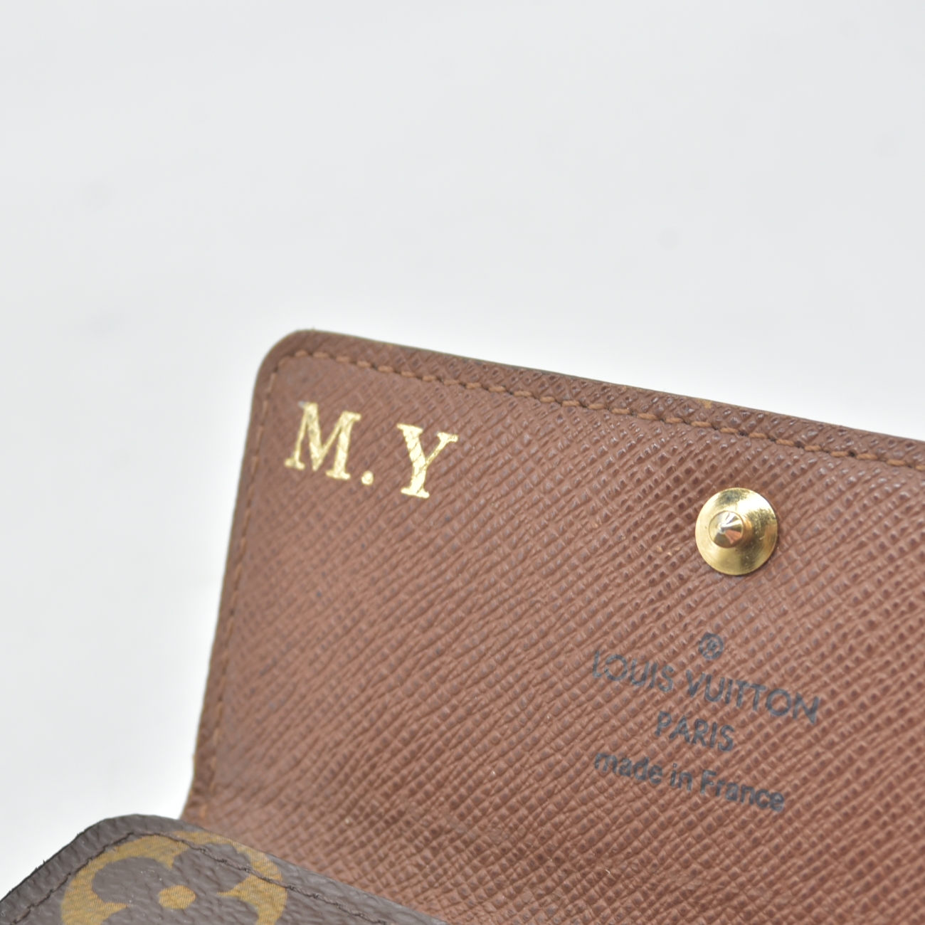 $345 2010 Louis Vuitton Monogram 4 Key Multicles Holder RA2130