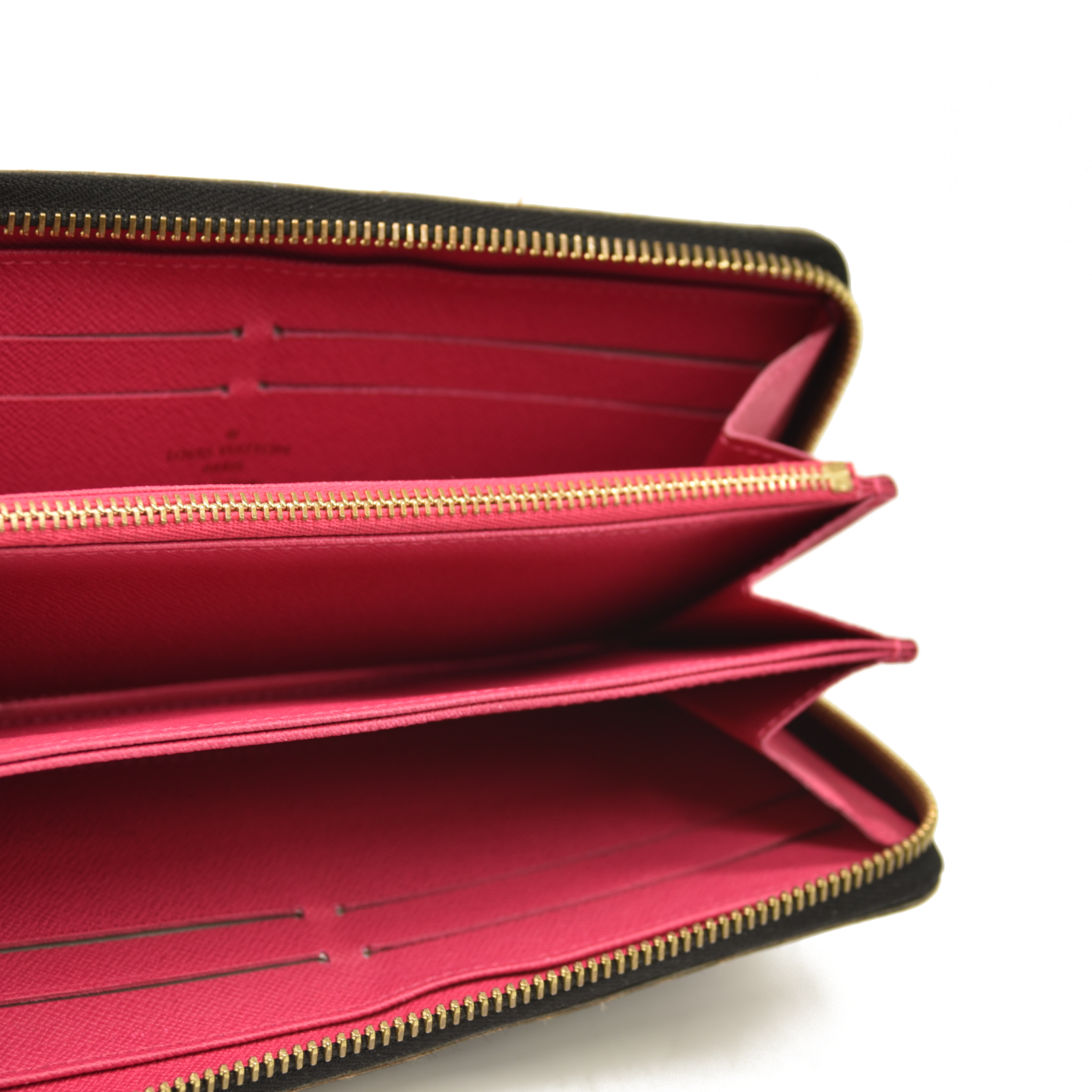 Louis Vuitton  Monogram Multicolor Murakami Zippy Wallet Black Fuchsia