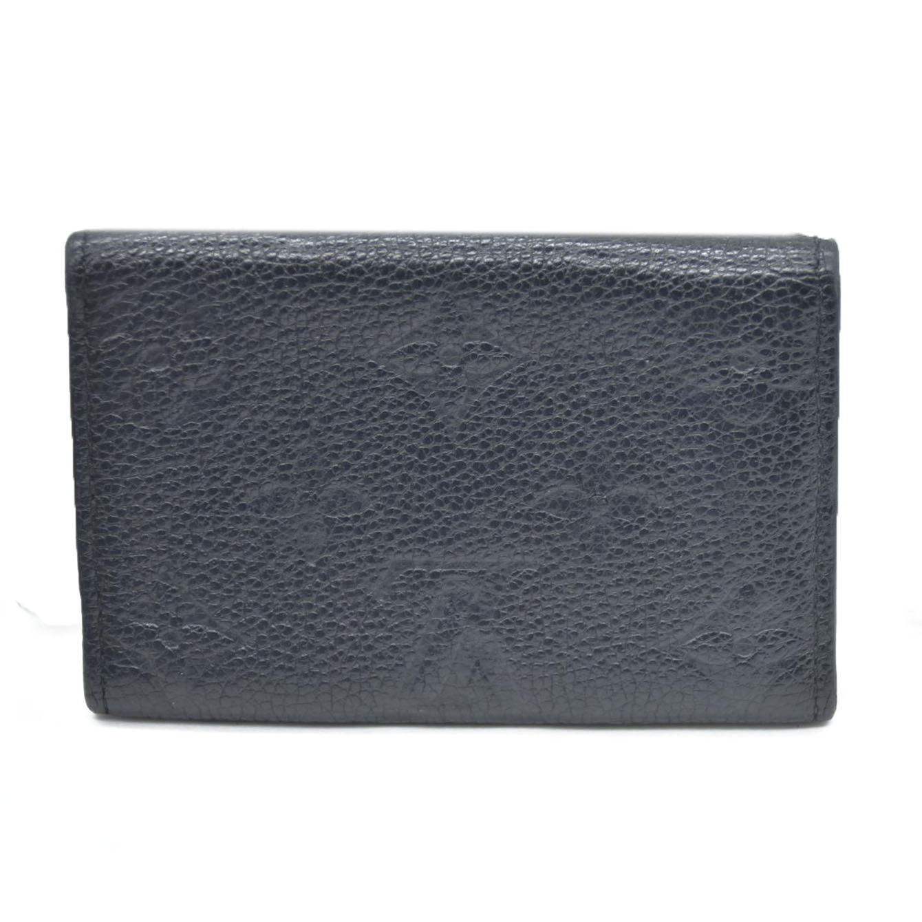 Louis Vuitton Monogram Empreinte 6 Ring Key Case Black