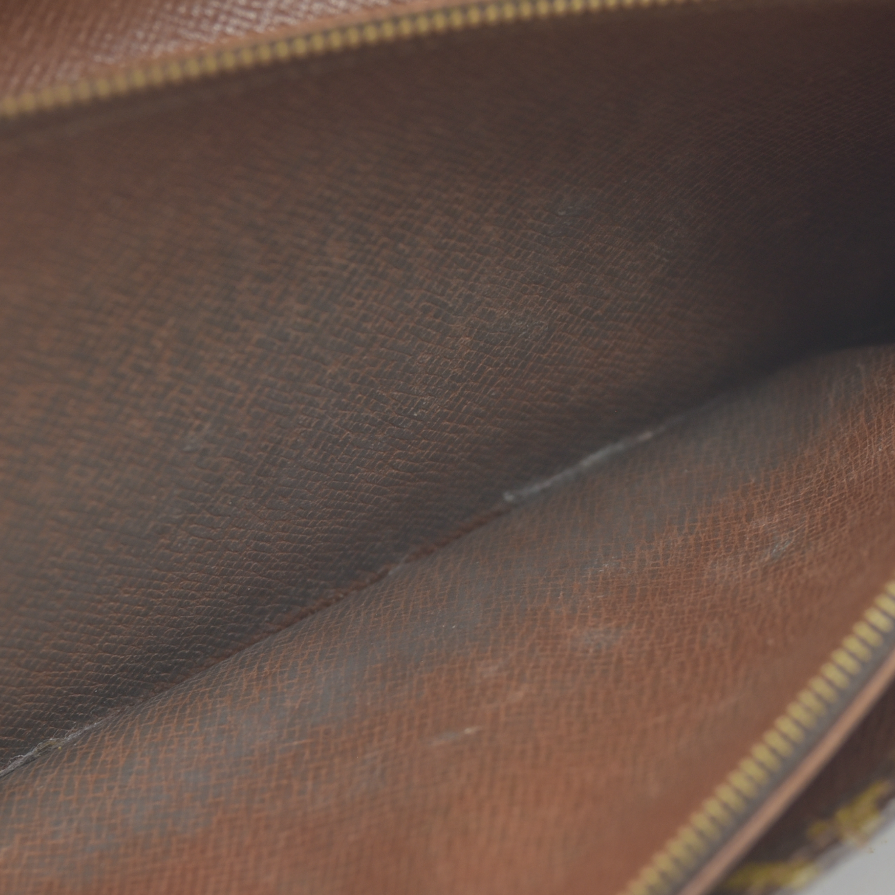 $775 1988 Louis Vuitton Monogram Long Sarah Wallet Brown 884AN