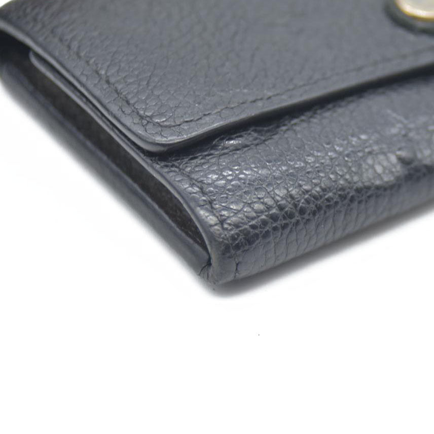 Louis Vuitton Monogram Empreinte 6 Ring Key Case Black