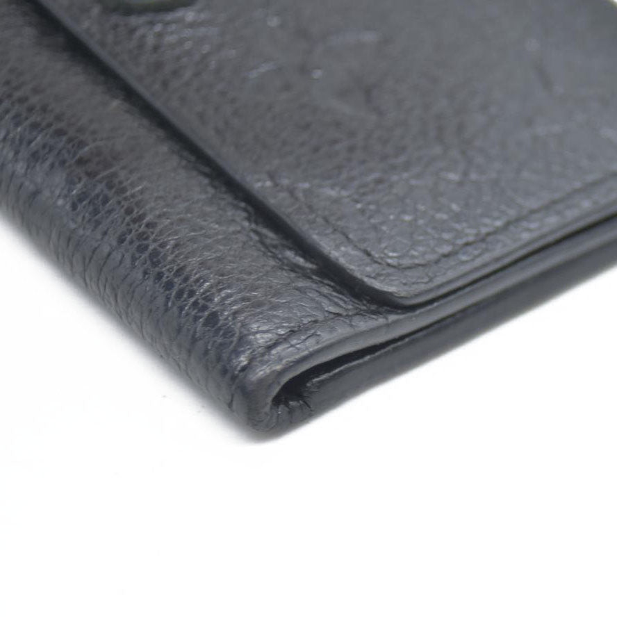 Louis Vuitton Monogram Empreinte 6 Ring Key Case Black