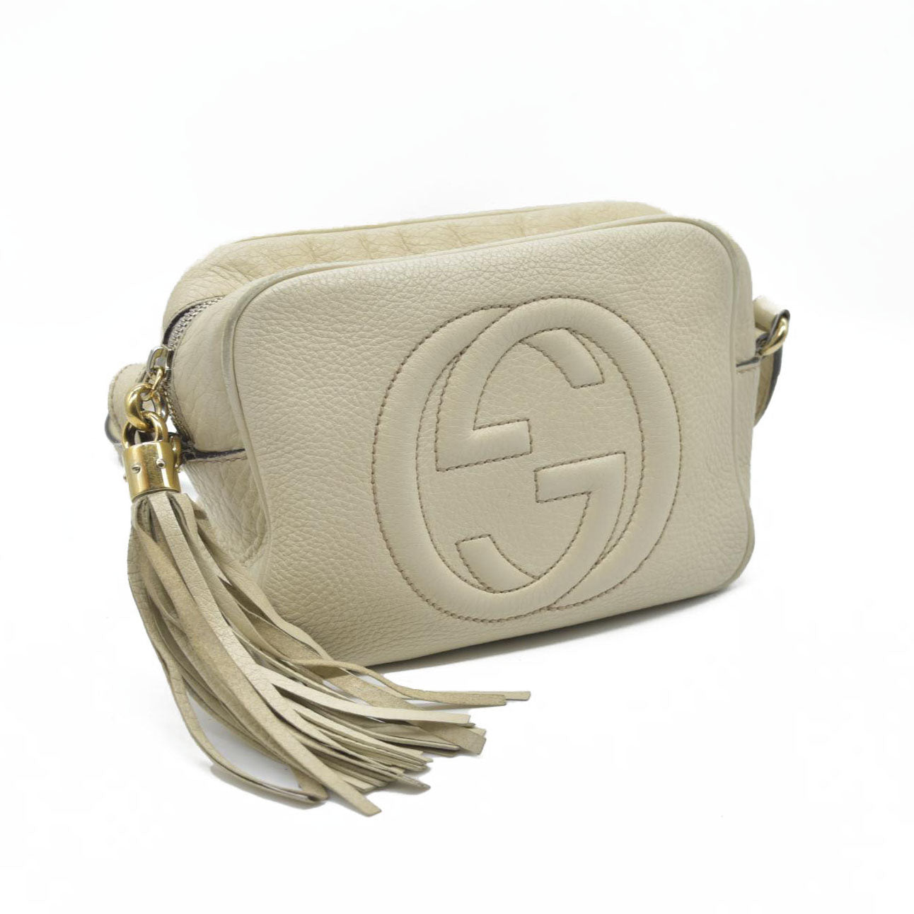 $1490 Gucci Interlocking G Soho Disco Small
