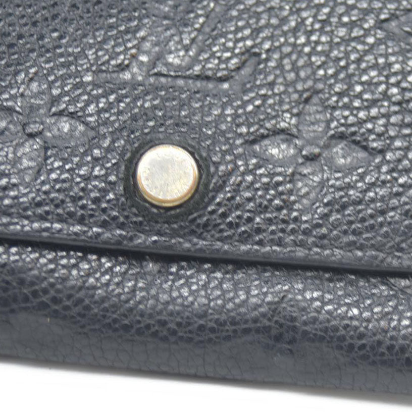 Louis Vuitton Monogram Empreinte 6 Ring Key Case Black