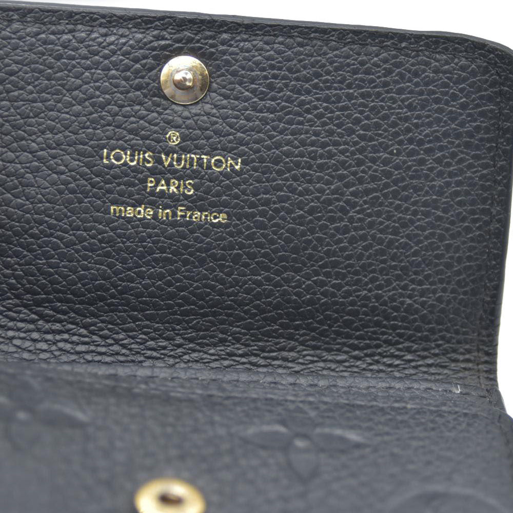 Louis Vuitton Monogram Empreinte 6 Ring Key Case Black