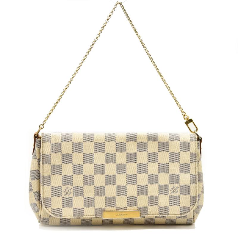 LOUIS VUITTON Damier Azur Favorite MM DU2174