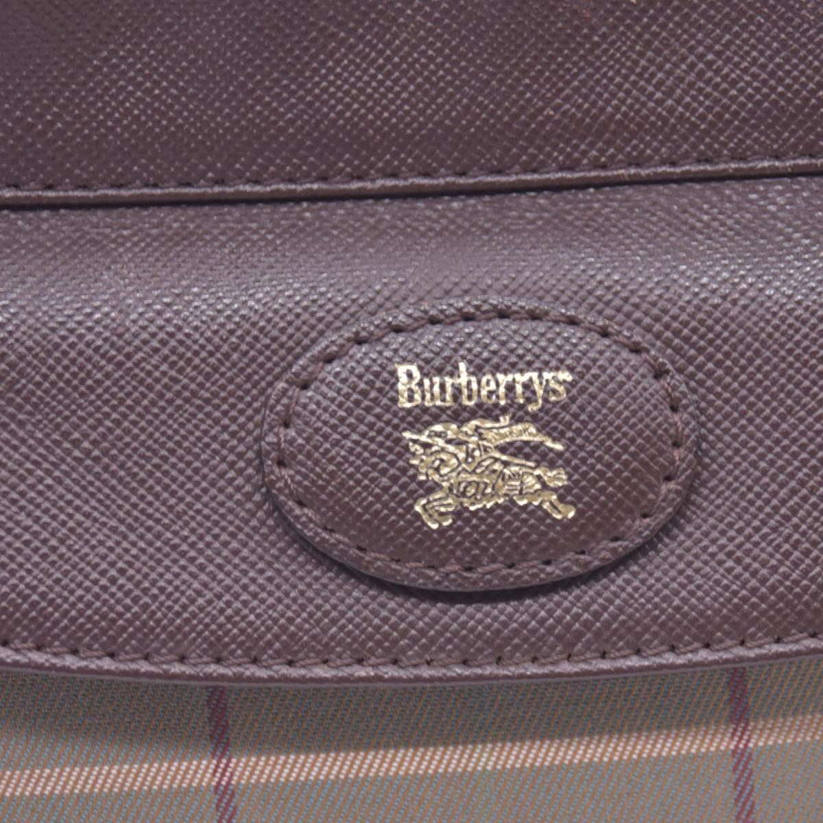 Burberry Canvas Clutch CONSIGNMENT 10021044