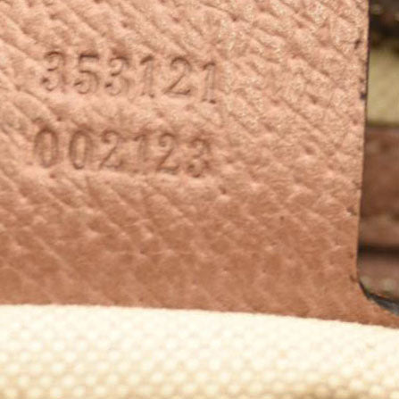 GUCCI Monogram Bree Zippered Tote Beige Soft Pink