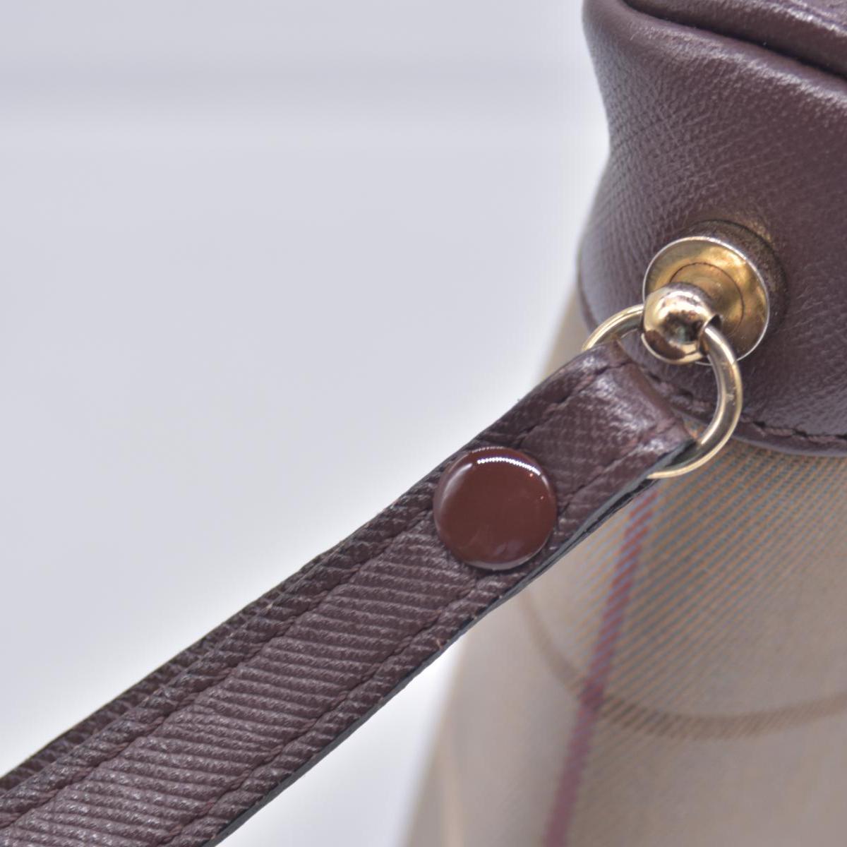 Burberry Canvas Clutch CONSIGNMENT 10021044