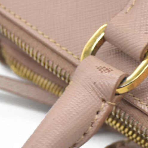 $4500  Prada  Saffiano Medium Galleria Double Zip Tote Cammeo
