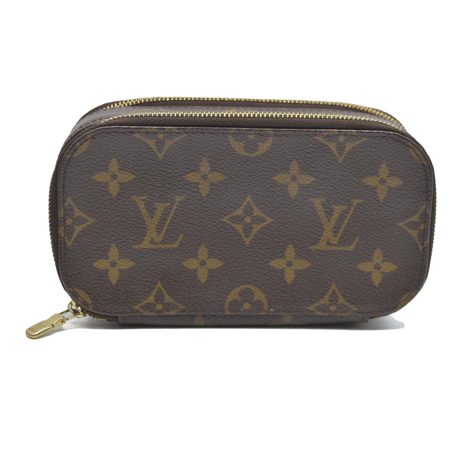 $580 Louis Vuitton  Monogram Trousse Blush PM Cosmetic Pouch