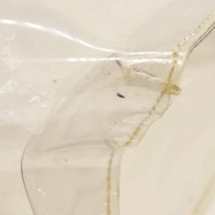 Hermes  Vinyl Souvenir De L'Exposition Kelly Transparent