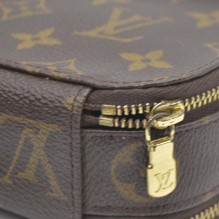 $580 Louis Vuitton  Monogram Trousse Blush PM Cosmetic Pouch