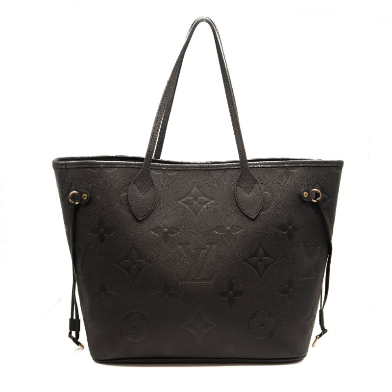 Louis Vuitton Neverfull Giant Mm Black Monogram Empreinte Leather Tote