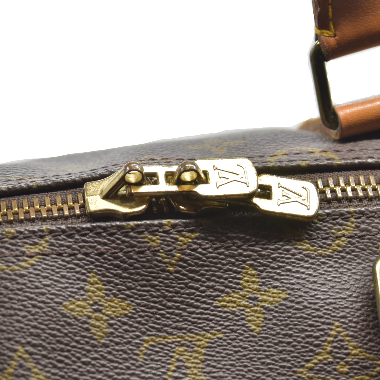 $2170 1989 Louis Vuitton Monogram Duffle Boston Bag Keepall 55 FC892