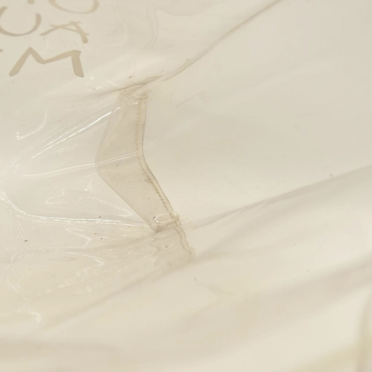 Hermes  Vinyl Souvenir De L'Exposition Kelly Transparent