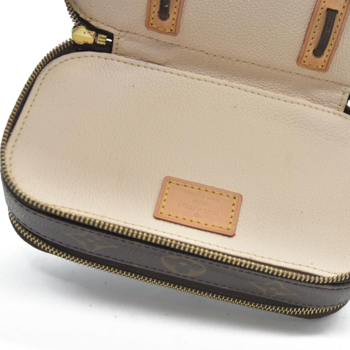 $580 Louis Vuitton  Monogram Trousse Blush PM Cosmetic Pouch