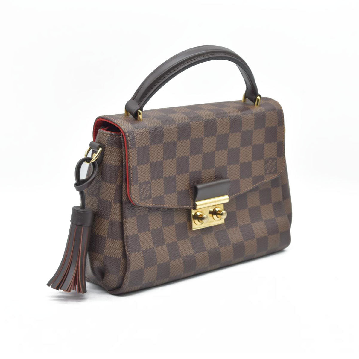 $2000 Louis Vuitton Damier Ebene Croisette FL1119