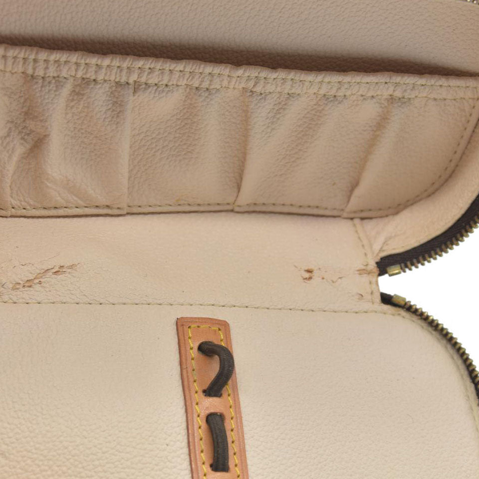 $580 Louis Vuitton  Monogram Trousse Blush PM Cosmetic Pouch