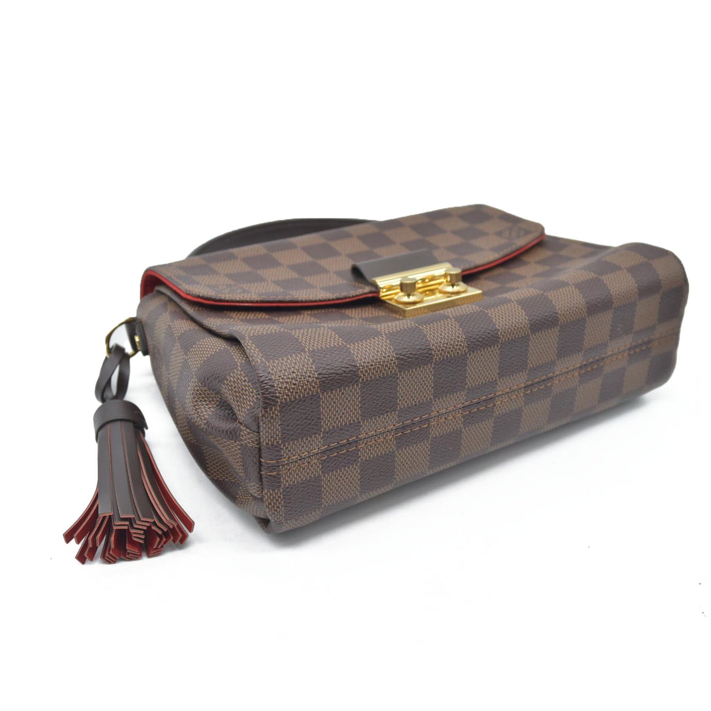 $2000 Louis Vuitton Damier Ebene Croisette FL1119