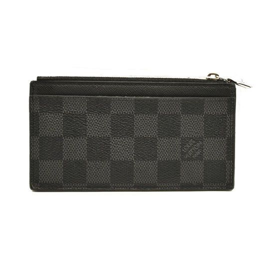 Louis Vuitton  Damier Graphite Taiga Coin Card Holder