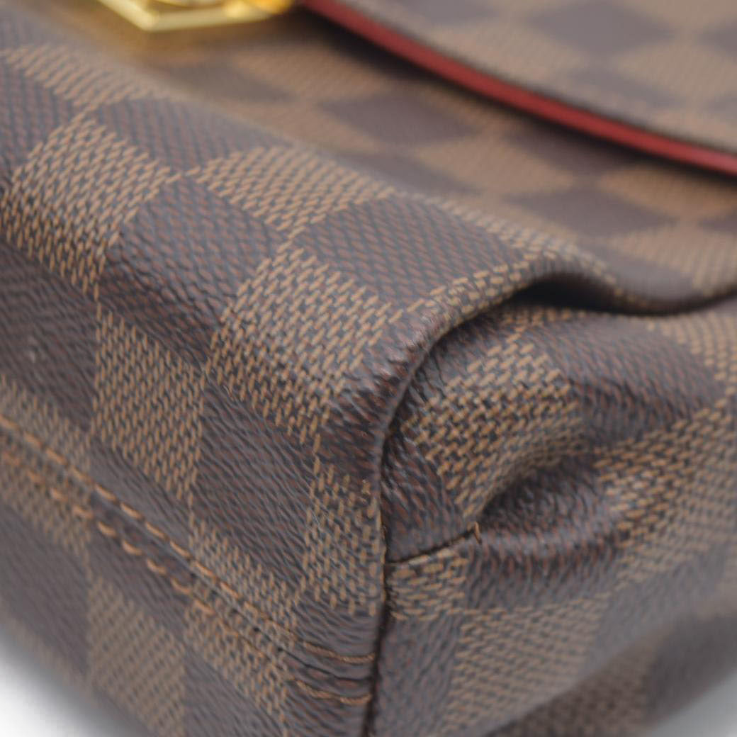 $2000 Louis Vuitton Damier Ebene Croisette FL1119