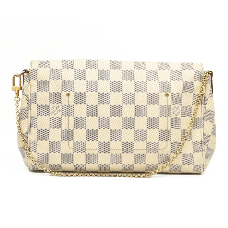 LOUIS VUITTON Damier Azur Favorite MM DU2174