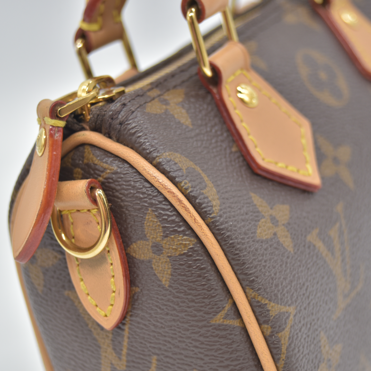 $1960 Louis Vuitton Monogram Nano Speedy Bandouliere 2022 TY0222