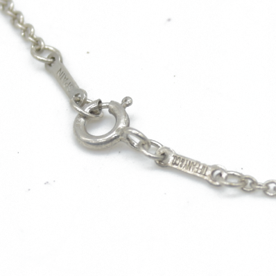 $625 Tiffany & Co. Elsa Peretti 22 mm Open Heart Pendant Sterling Silver Medium