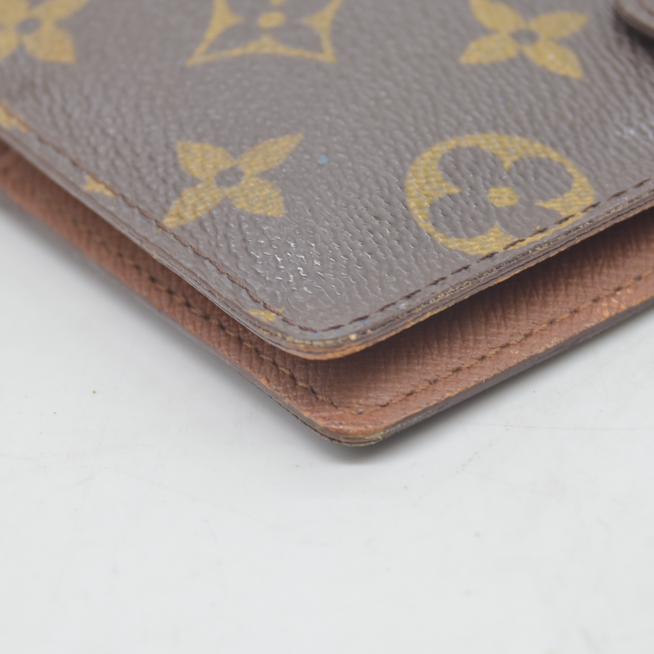 $505 1999 LOUIS VUITTON Monogram Small Ring Agenda Cover CA0959