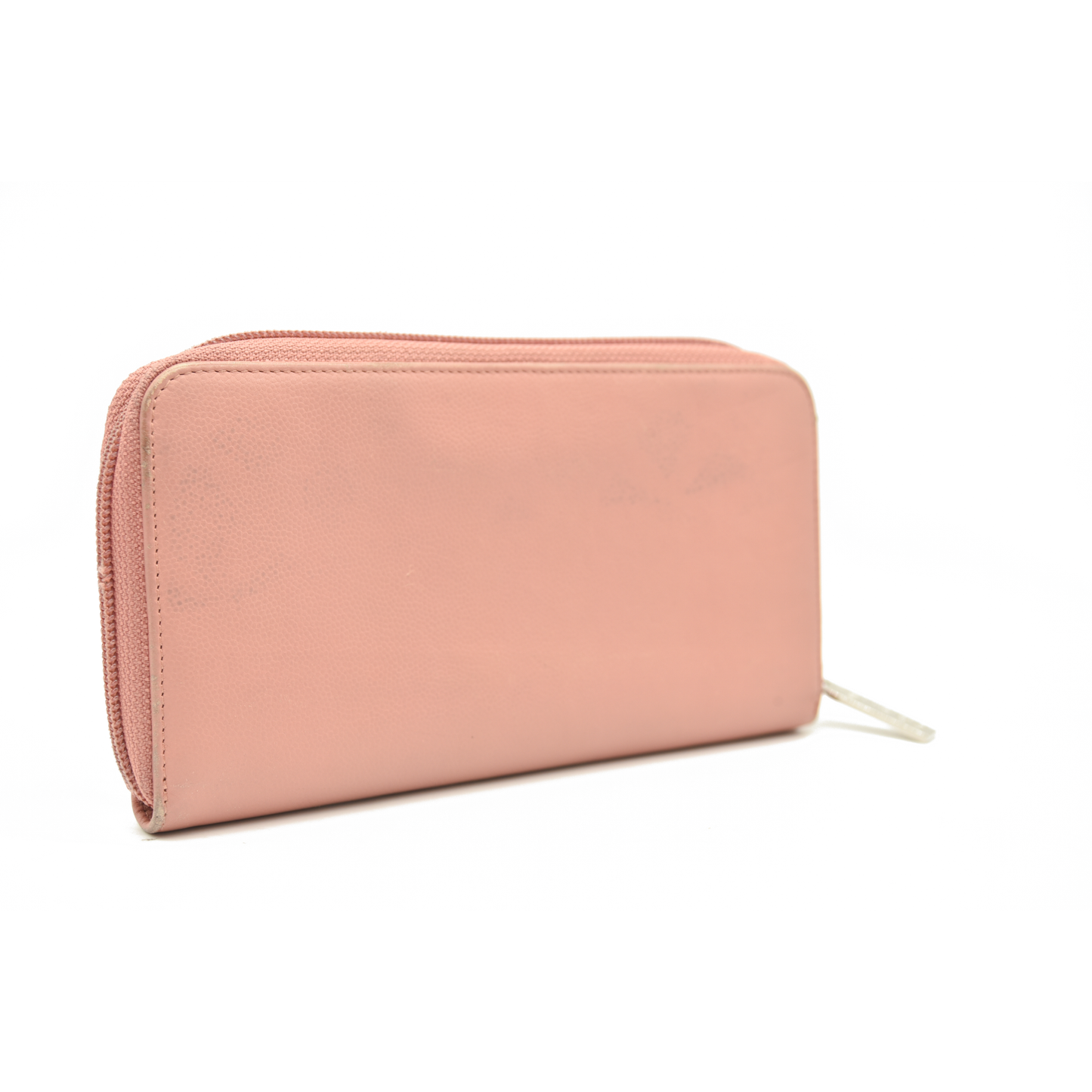 Chanel Large Timeless CC Zip Around Wallet Pink