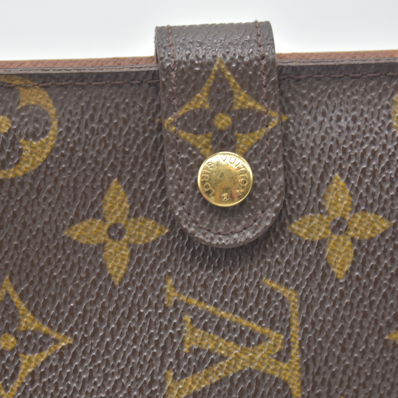 $505 1999 LOUIS VUITTON Monogram Small Ring Agenda Cover CA0959