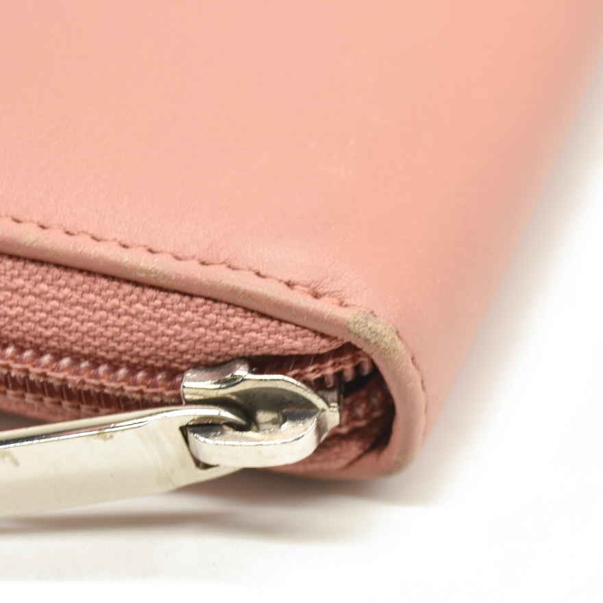 Chanel Large Timeless CC Zip Around Wallet Pink