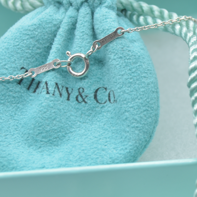 $345 Tiffany & Co. Elsa Peretti Star of David 12 mm Necklace