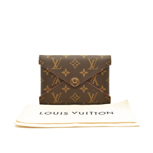 USED Louis Vuitton Monogram Medium Kirigami Pochette Insert Coquelicot