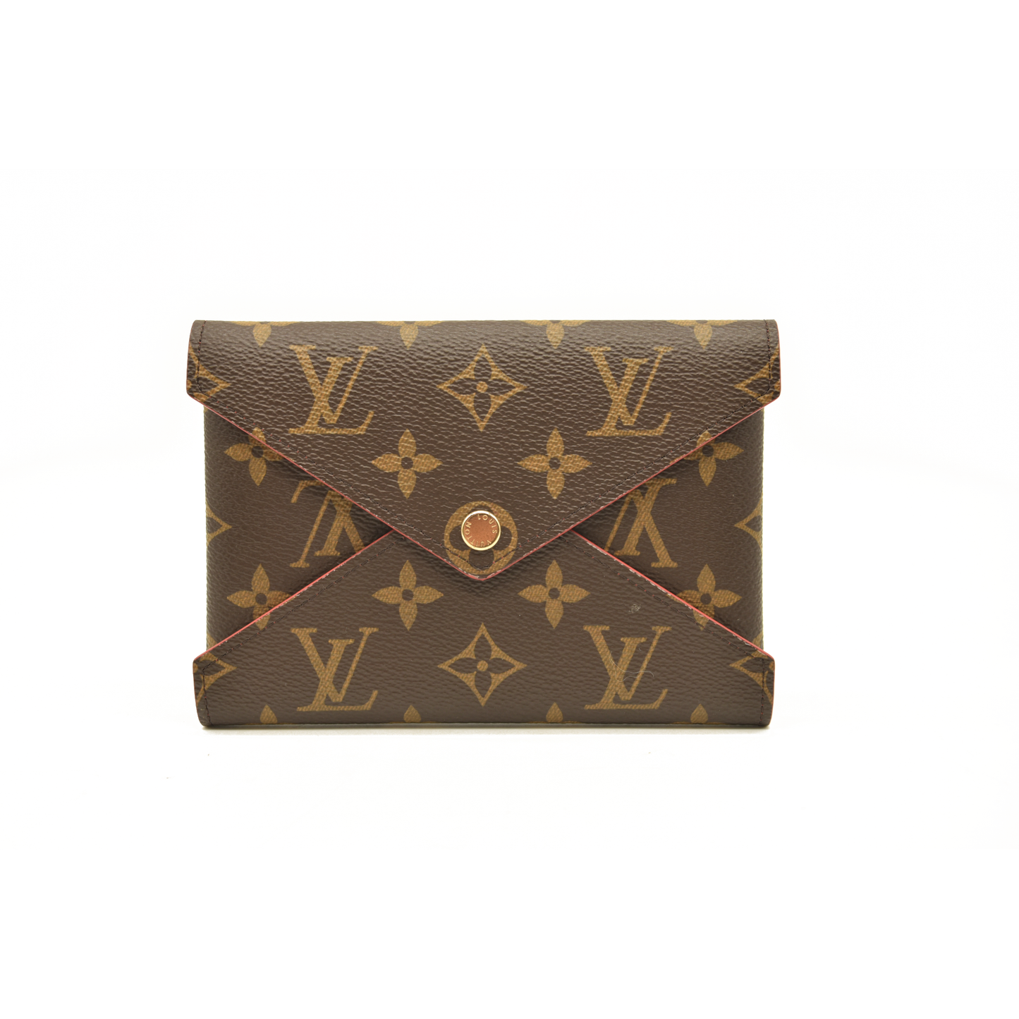 USED Louis Vuitton Monogram Medium Kirigami Pochette Insert Coquelicot