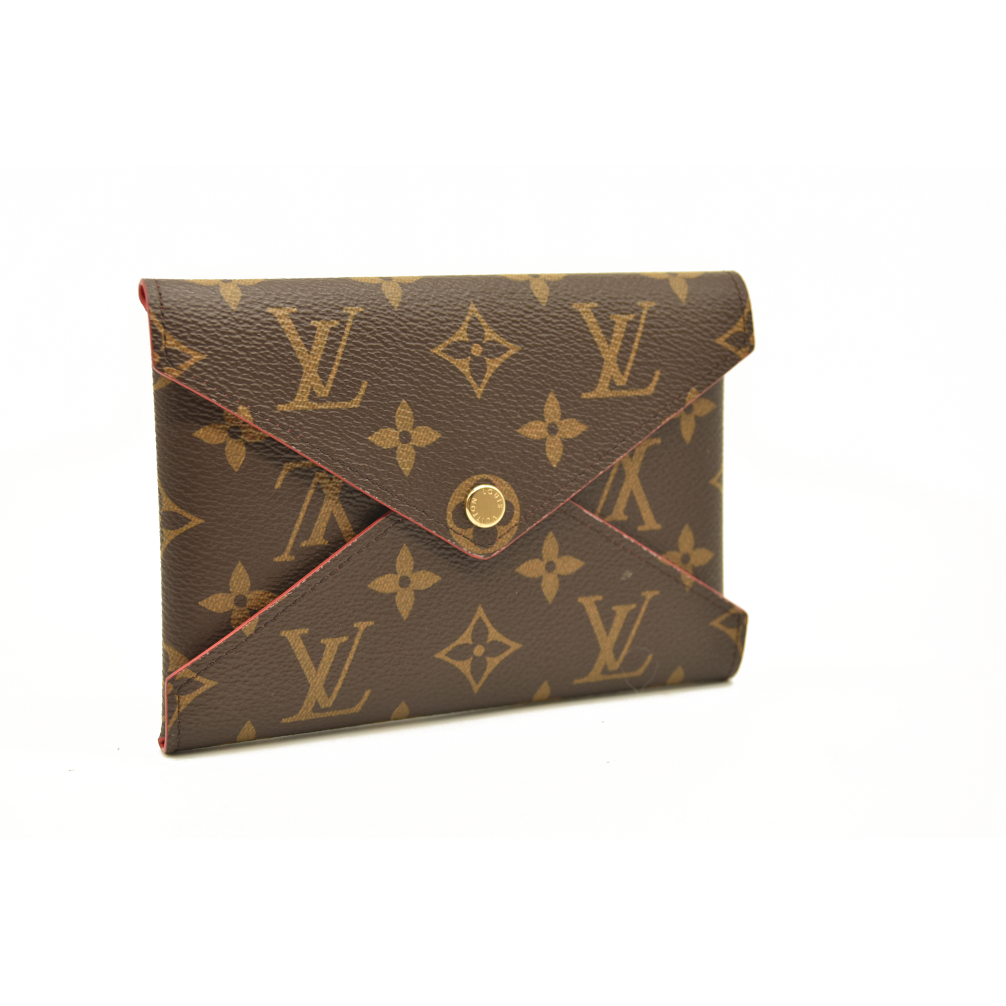 USED Louis Vuitton Monogram Medium Kirigami Pochette Insert Coquelicot