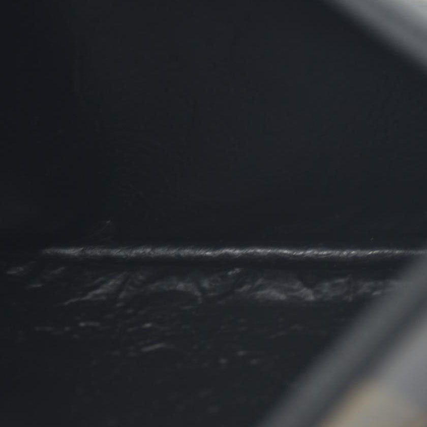 FENDI Pequin PVC Cosmetic Pouch Bag Khaki