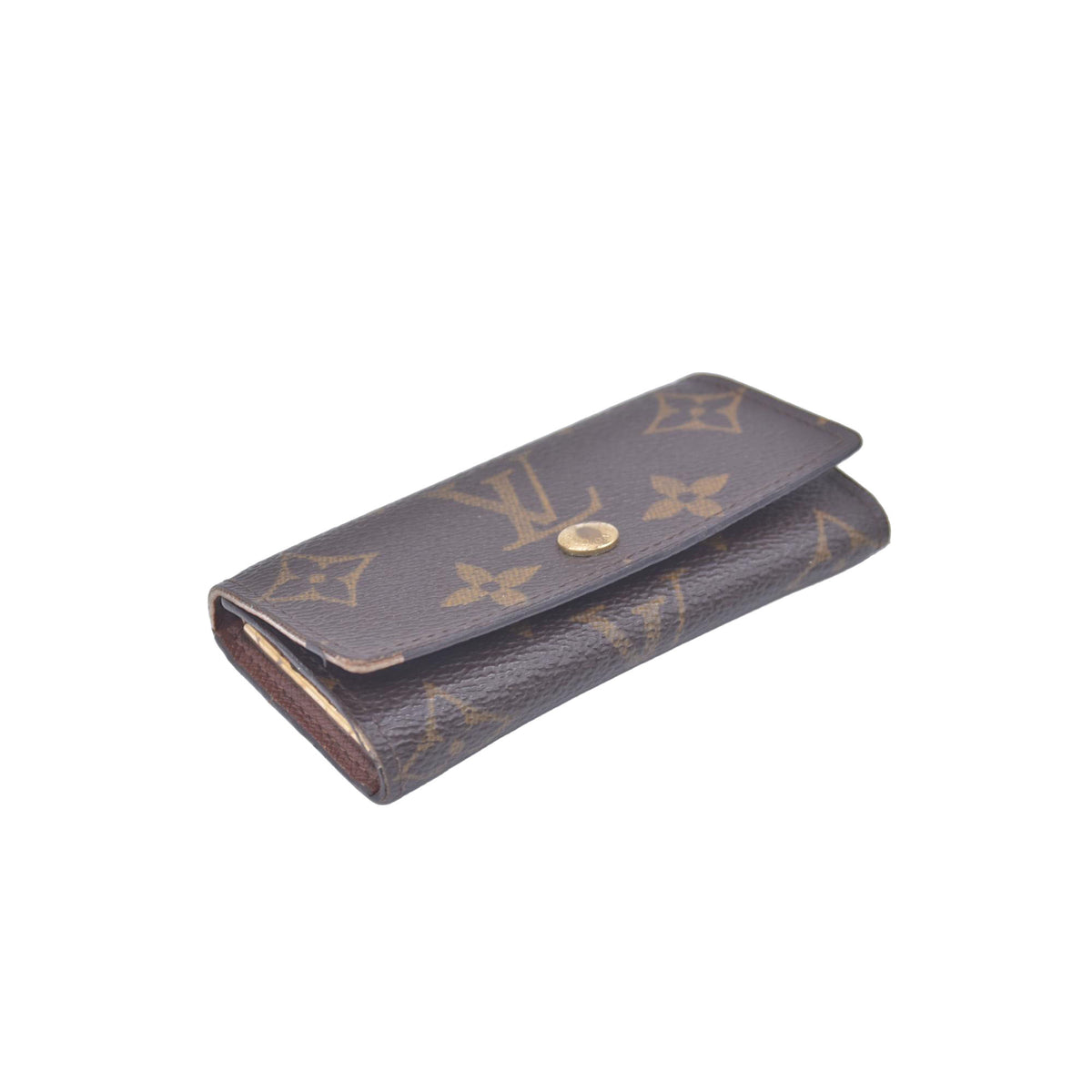 $345 1982 Louis Vuitton Monogram Multicles 4 Key Holder TH1822 CONSIGNMENT 10021079