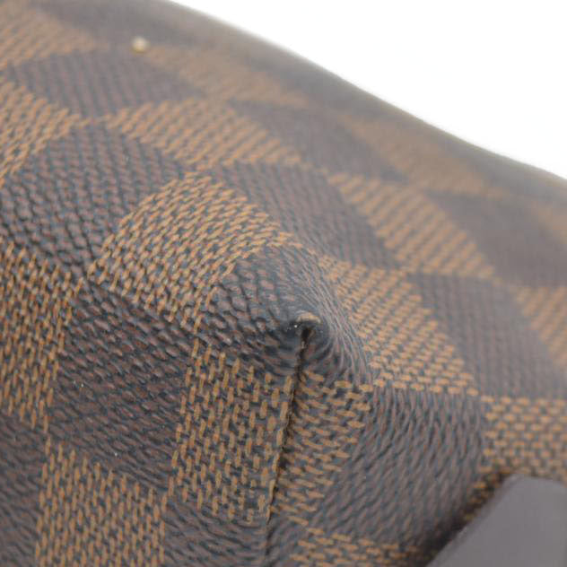 Louis Vuitton $600 Damier Ebene Pochette Cosmetic Pouch Bag