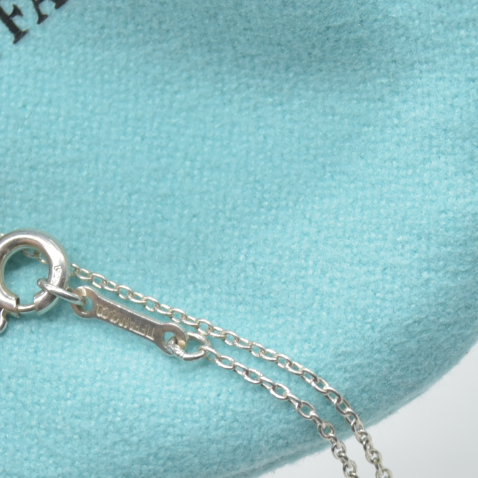 $650 Tiffany & Co. Elsa Peretti Bean Design Pendant in Sterling Silver, 18 mm